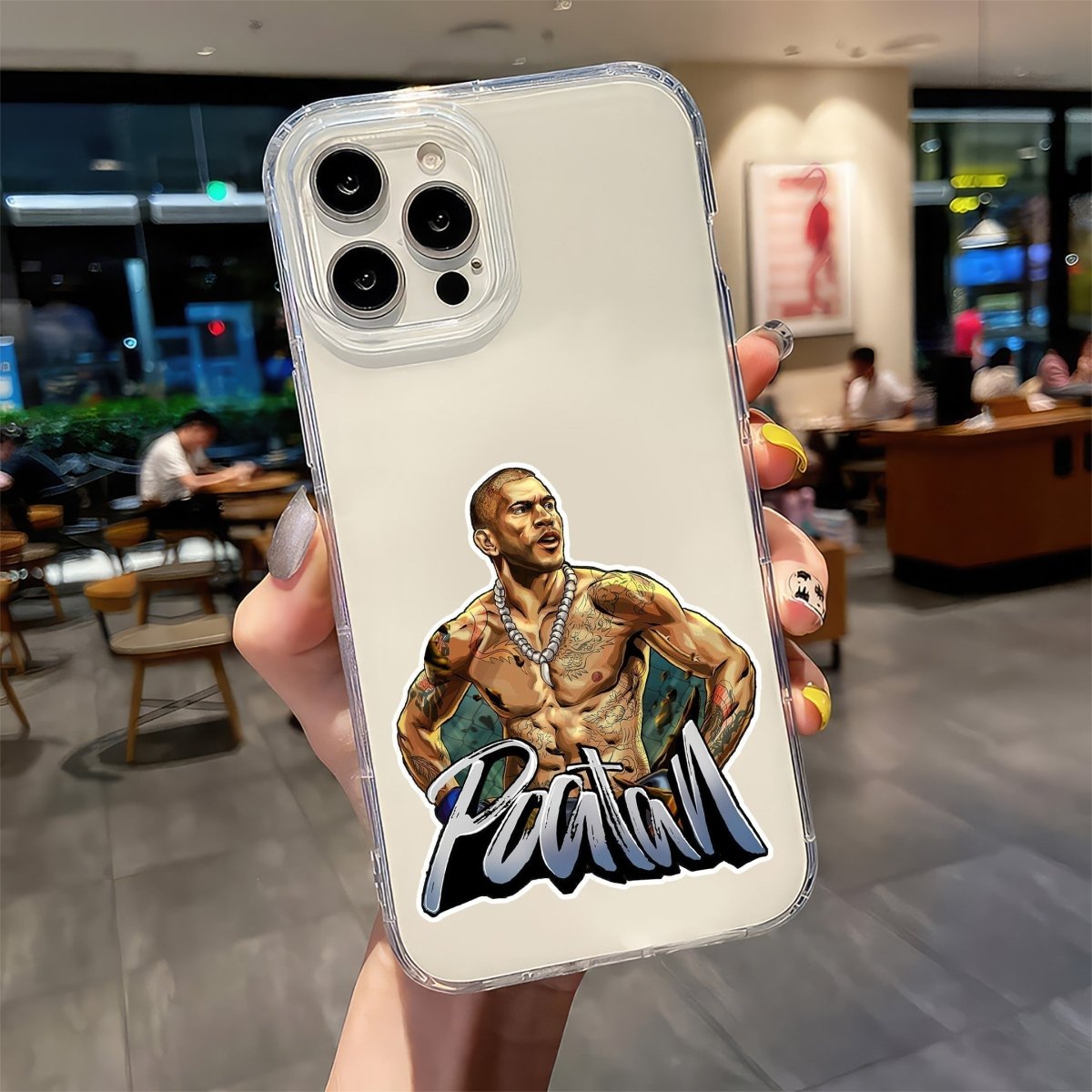 Stone-Fist Physique – Alex Pereira Sticker