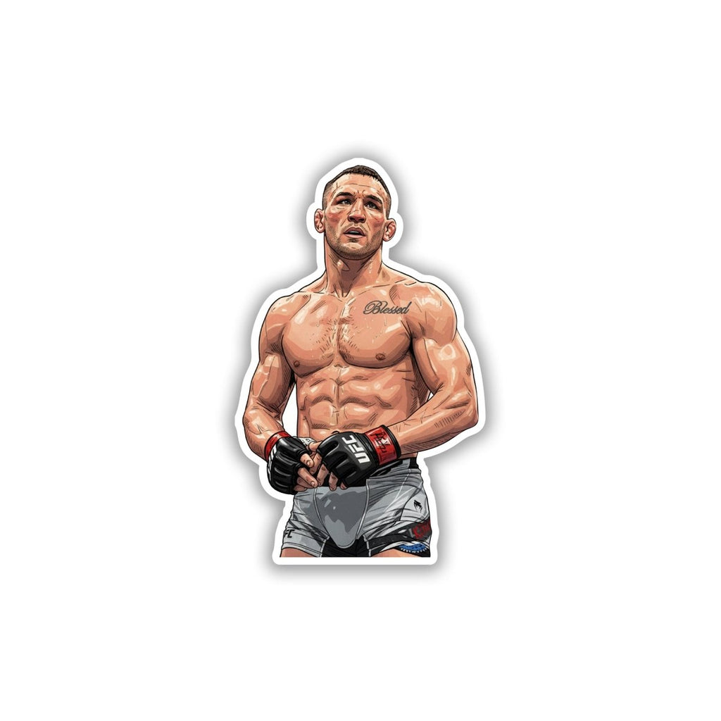 IRON FORTITUDE - MICHAEL CHANDLER - stickyfunk premium stickers