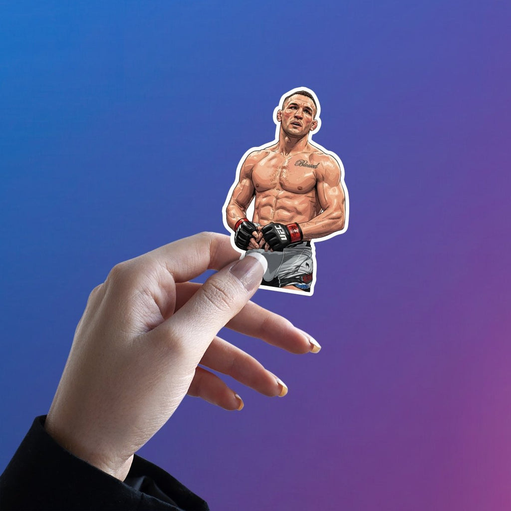 IRON FORTITUDE - MICHAEL CHANDLER - stickyfunk premium stickers