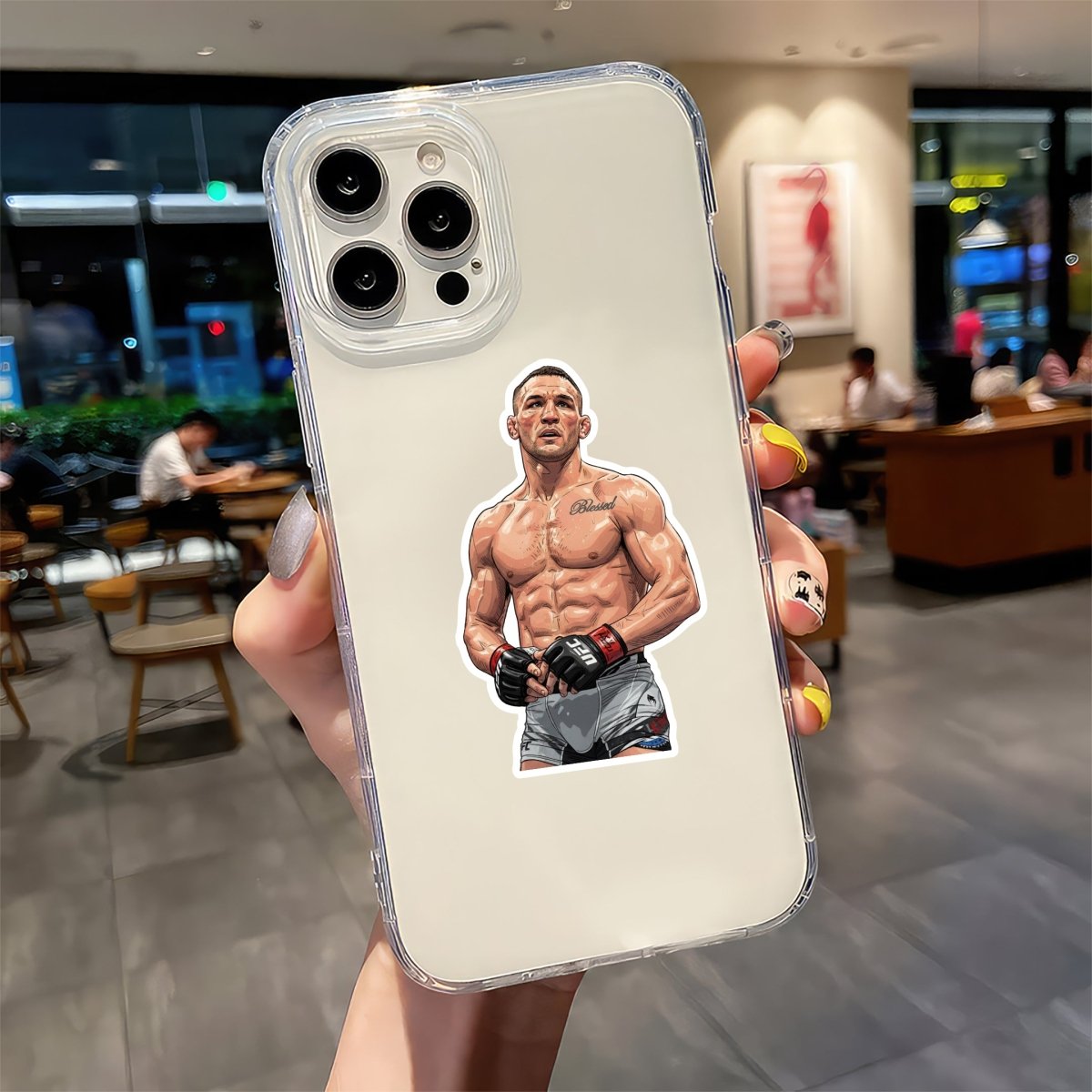 IRON FORTITUDE - MICHAEL CHANDLER - stickyfunk premium stickers