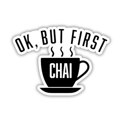 CHAI OVER PRODUCTIVITY STICKER