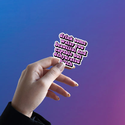 RECOVERY HOTLINE STICKER - stickyfunk premium stickers
