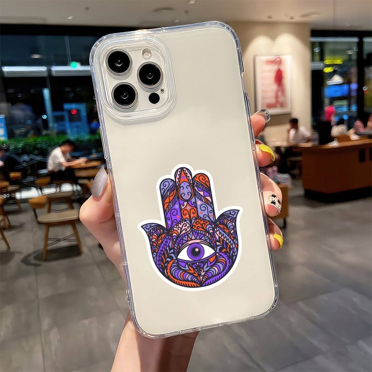 ALL - SEEING JUDGE OF EVERYTHING STICKER - stickyfunk premium stickers