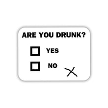RESPONSIBLE DRINKER... MOSTLY STICKER