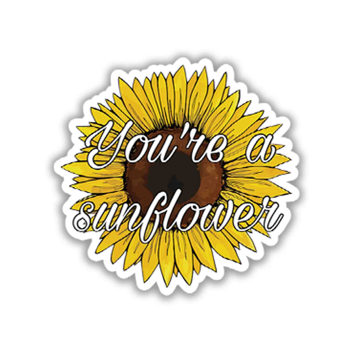 You’re a Sunflower Bloom – Post Malone Sticker
