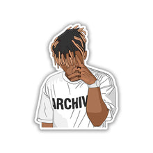 Overthinking in Archives – Juice WRLD Sticker