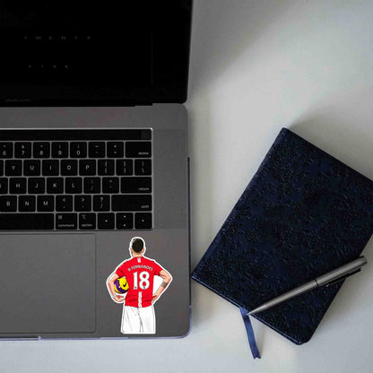 MANCHESTER UNITED STICKER - 8 - stickyfunk premium stickers