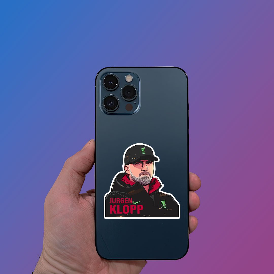 Jurgen Klopp STICKER - stickyfunk premium stickers