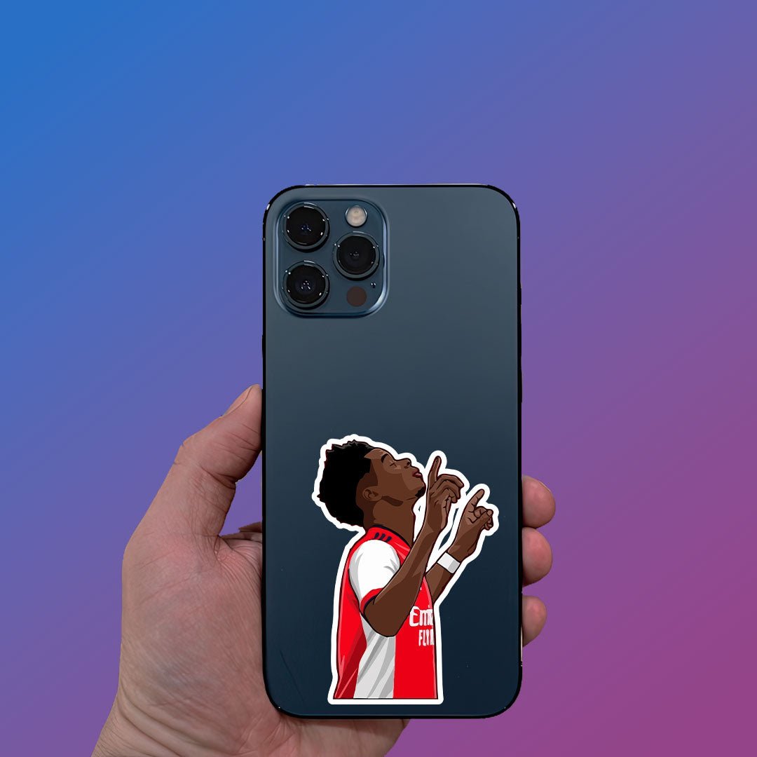 Emerald Touchline Rocket – Bukayo Saka Sticker