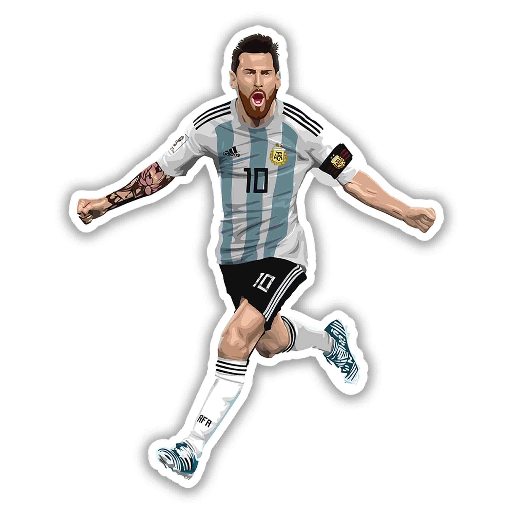 LIONEL MESSI 15 - stickyfunk premium stickers