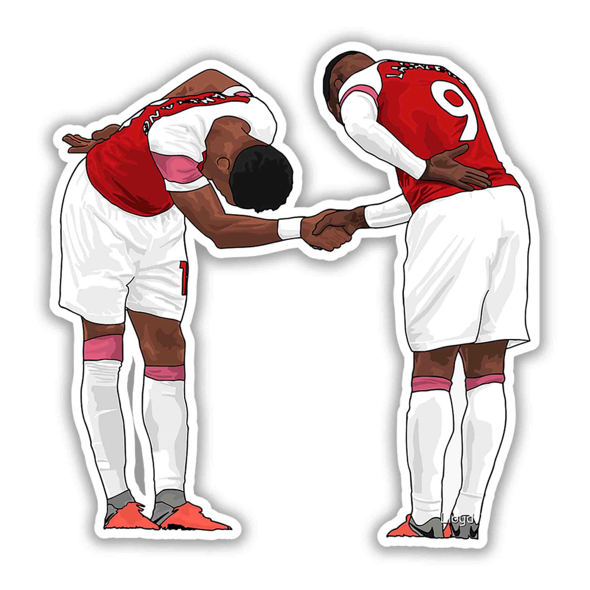 Brotherhood of the Gunners: Celebration Sticker