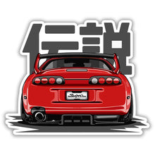 Red Tail Rocket – JDM Sticker