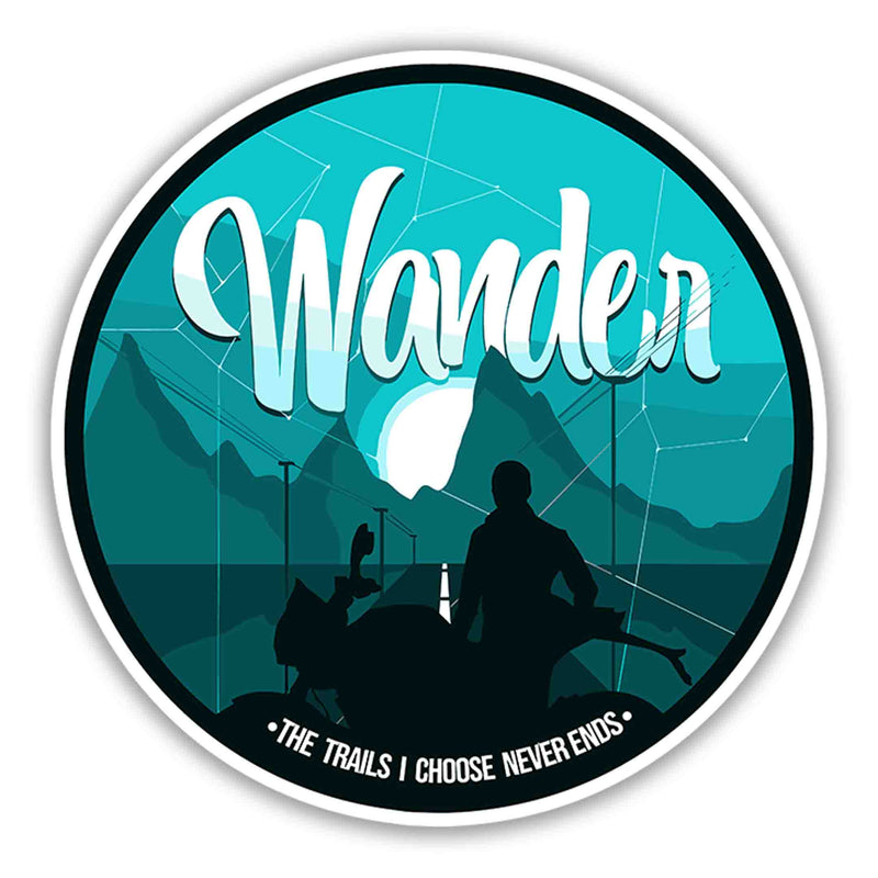 Wander Under The Stars Sticker