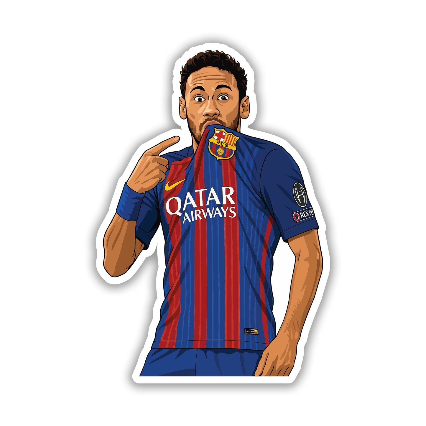 NEYMAR STICKER | BARCELONA - 1