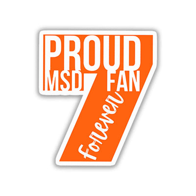 MSD STICKER  - 7