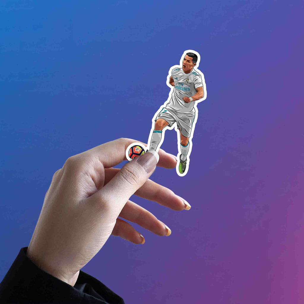 CRISTIANO RONALDO 9 - stickyfunk premium stickers