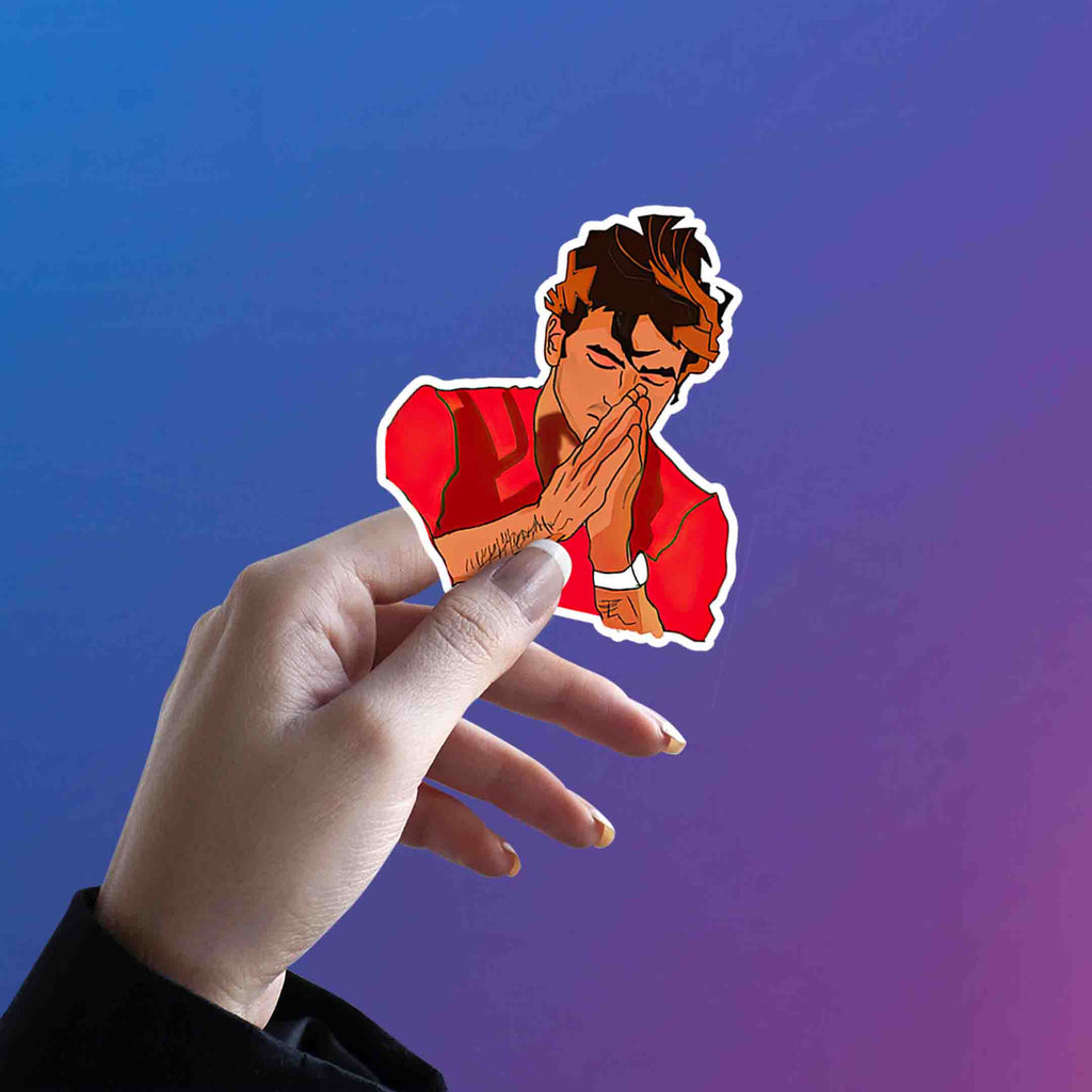 CARLOS SAINZ JR. STICKER - 6 - stickyfunk premium stickers