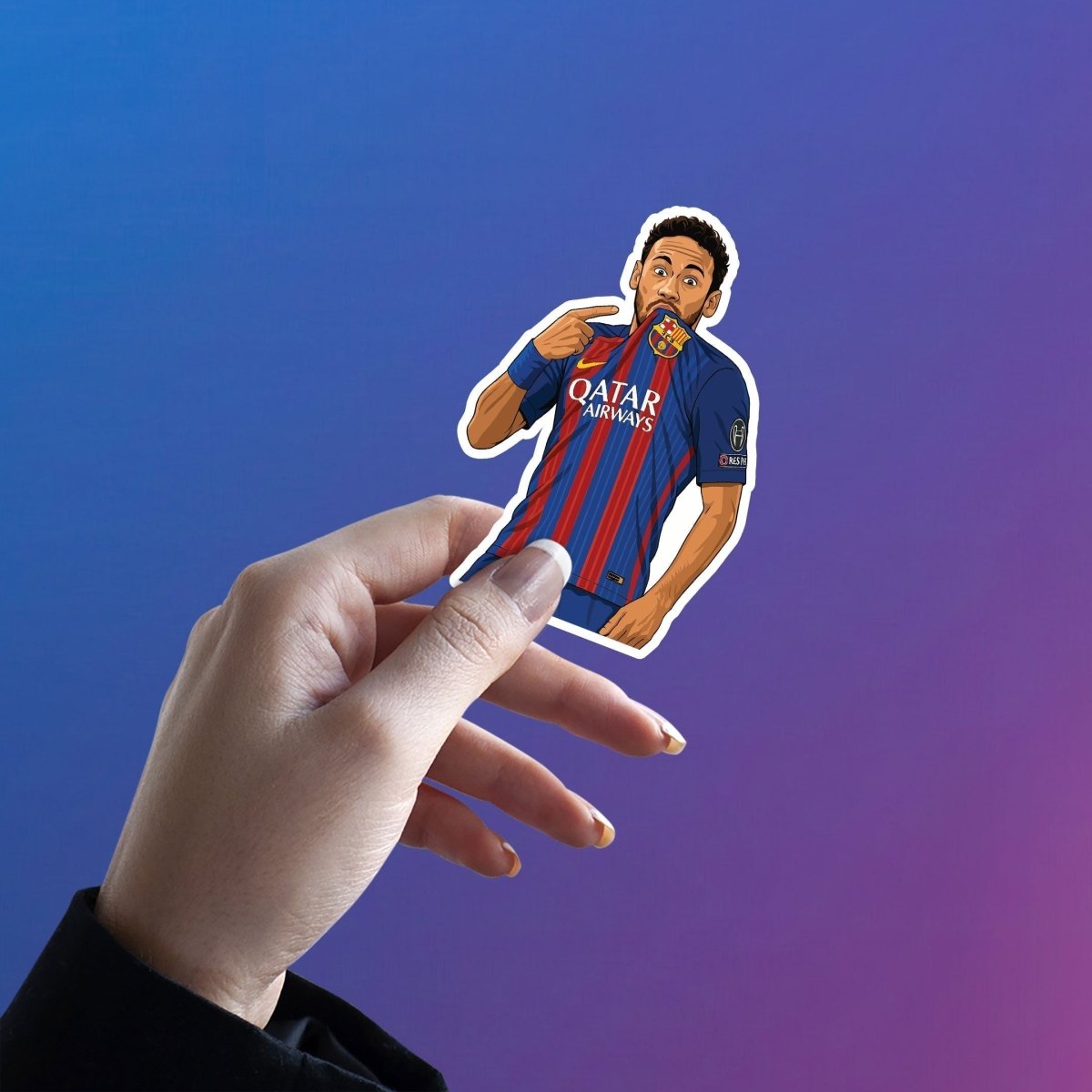 NEYMAR STICKER | BARCELONA - 1 - stickyfunk premium stickers