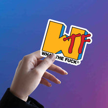 WTF - BOLD STATEMENT DECAL STICKER