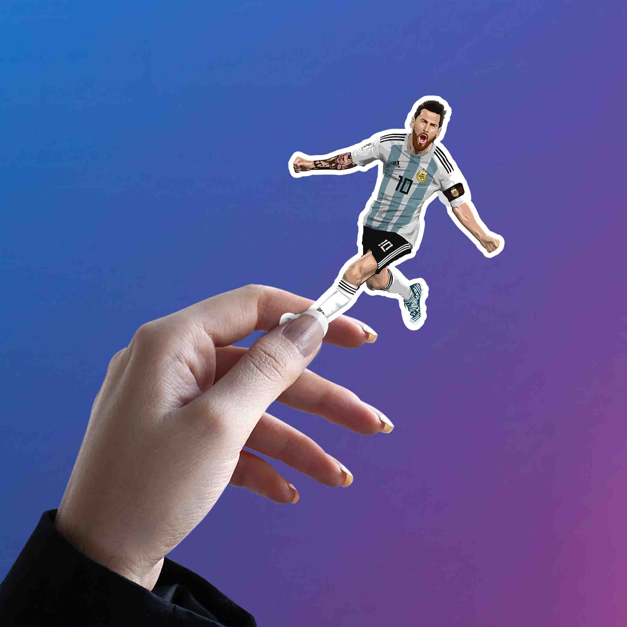 LIONEL MESSI 15 - stickyfunk premium stickers
