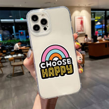 Choose Happy Rainbow Sticker