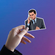 LEO DICAPRIO - WOLF OF THE CALL STICKER