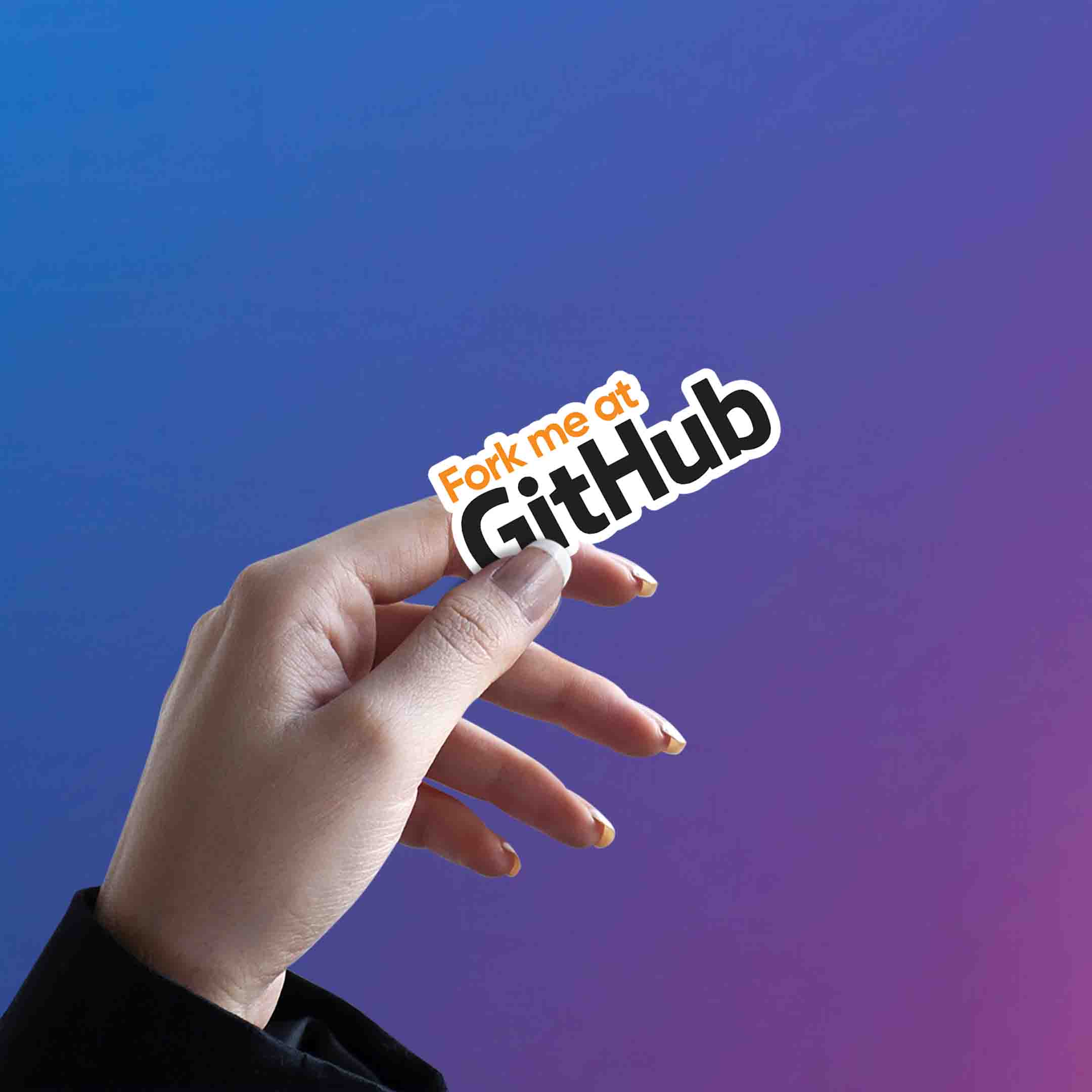 FORK ME AT GITHUB - stickyfunk premium stickers