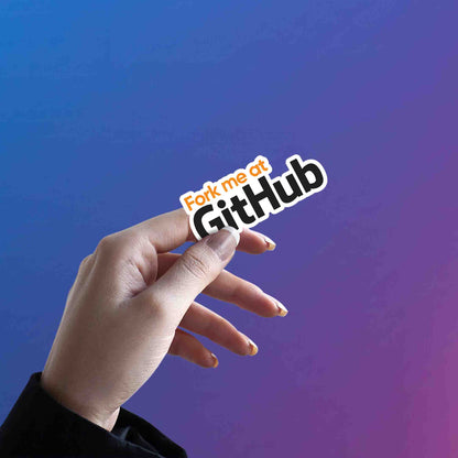 FORK ME AT GITHUB - stickyfunk premium stickers