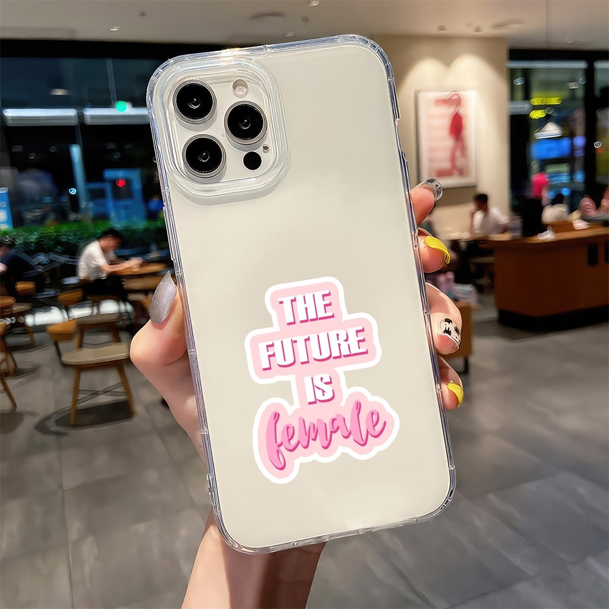 GIRL BOSS LOADING, PLEASE WAIT... STICKER