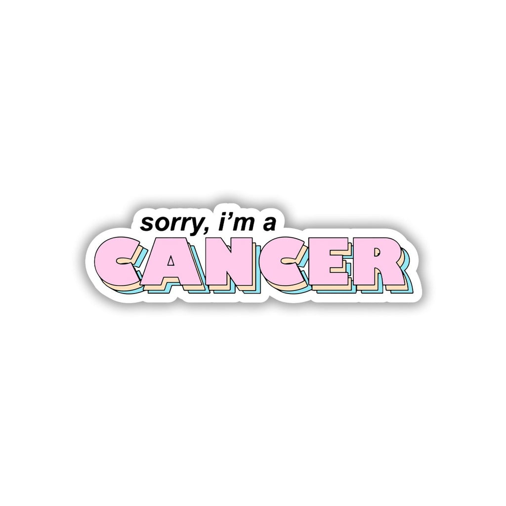 CANCER HOON MAIN, SORRY NOT SORRY STICKER - stickyfunk premium stickers