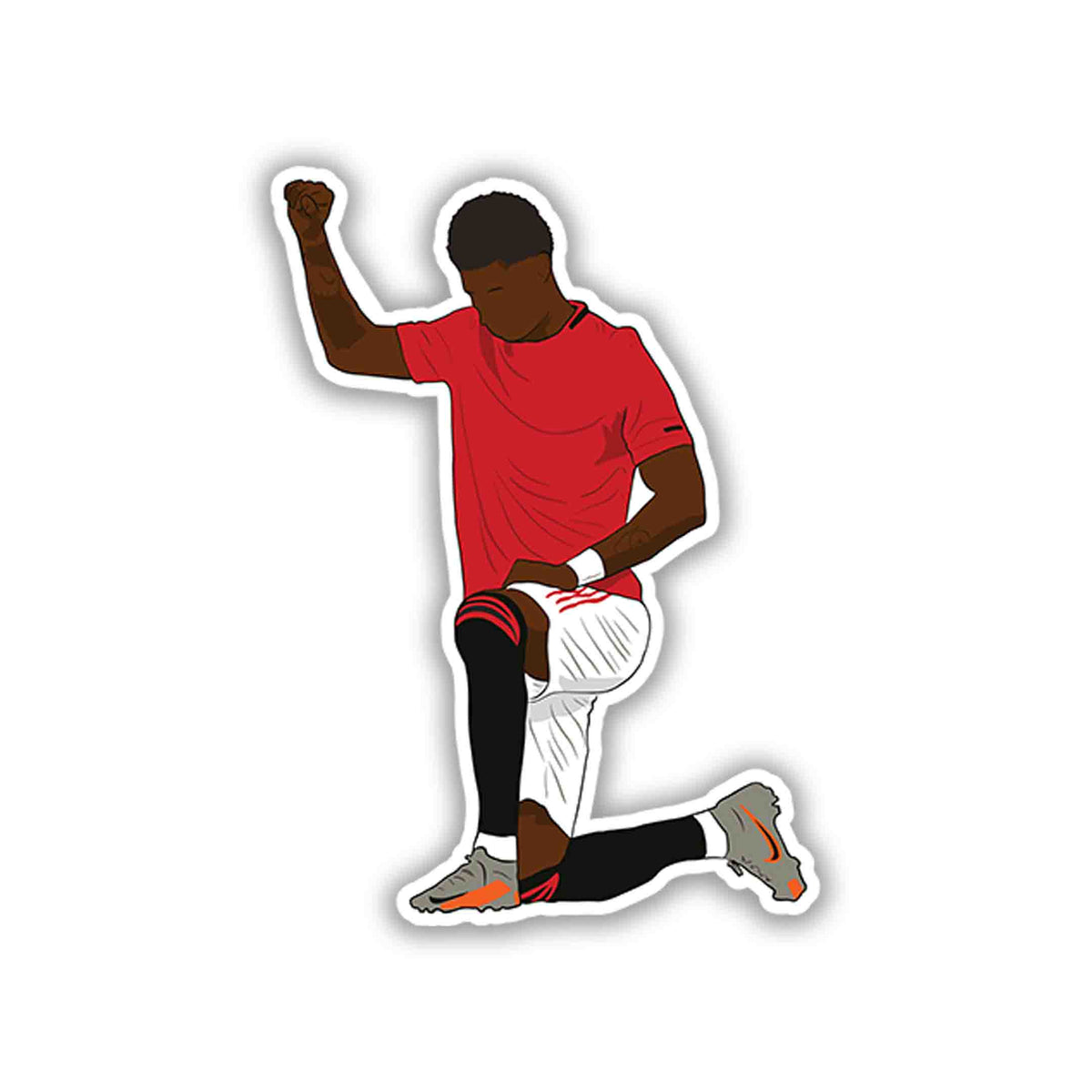 Rashford Ice Veins – United Sticker