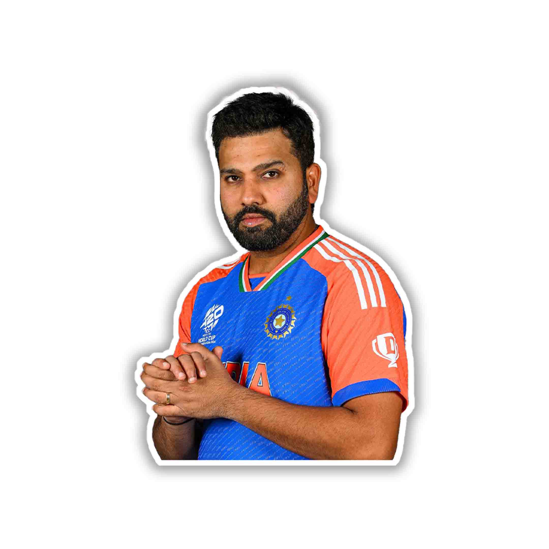 ROHIT SHARMA - WORLDCUP EDITION - 4 - stickyfunk premium stickers