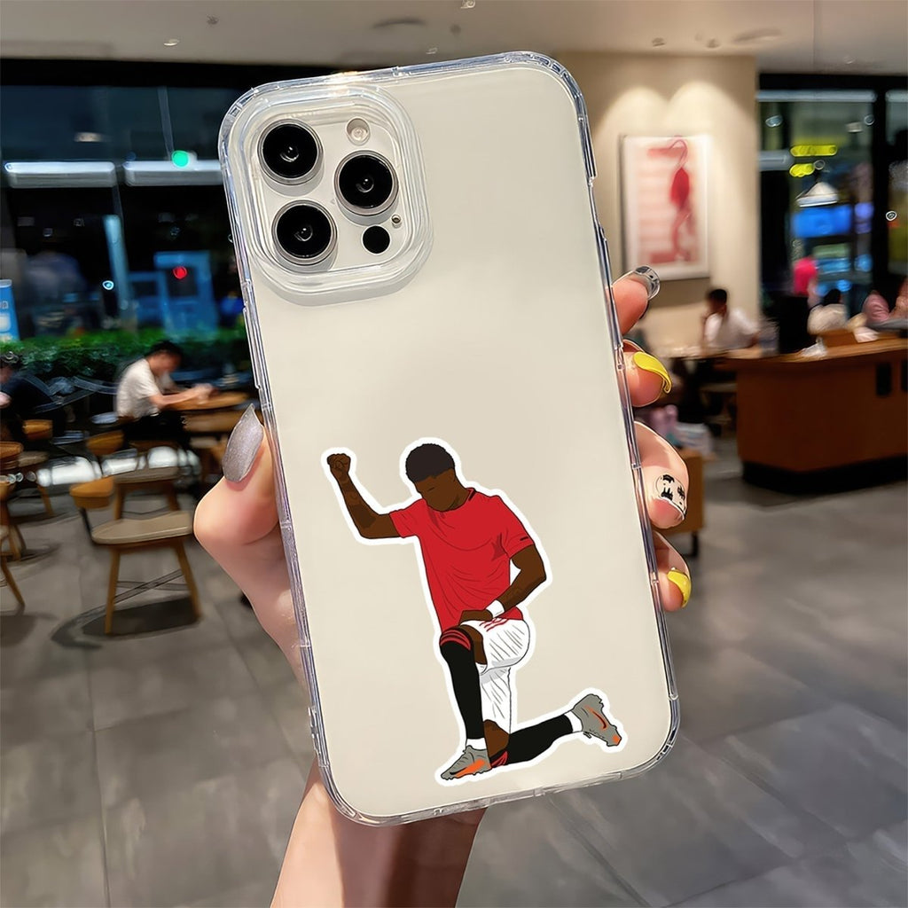 MANCHESTER UNITED STICKER - 9 - stickyfunk premium stickers