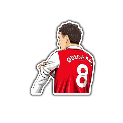 MARTIN ODEGAARD STICKER - stickyfunk premium stickers