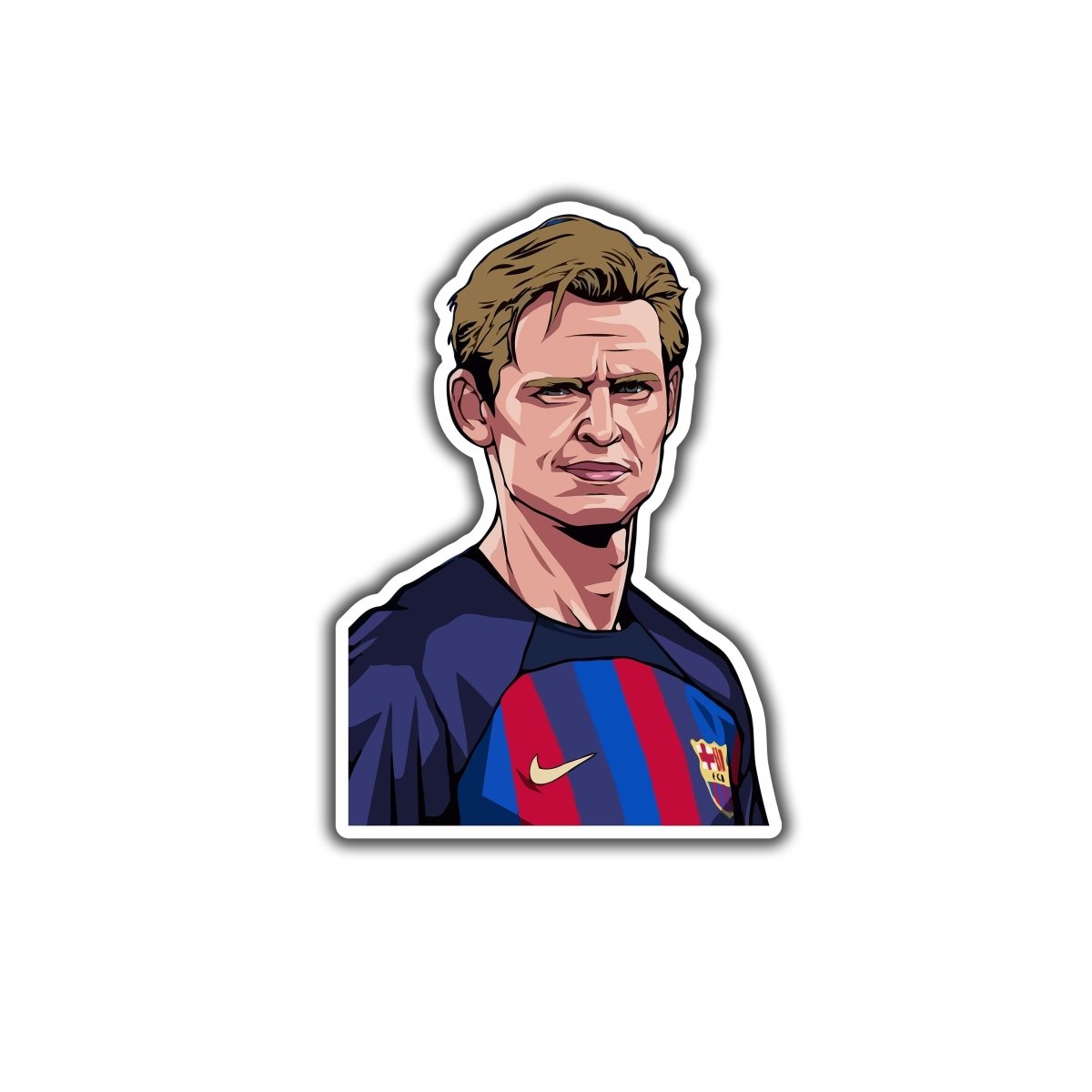 Frenkie de Jong STICKER - 3 - stickyfunk premium stickers