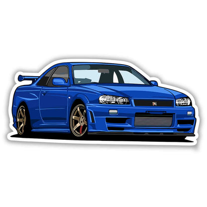 JDM 9 - stickyfunk premium stickers