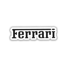 Ferrari Heritage Script Sticker