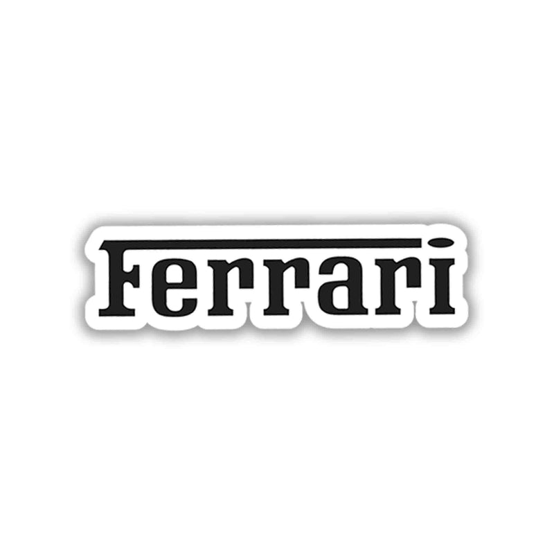 Ferrari Heritage Script Sticker