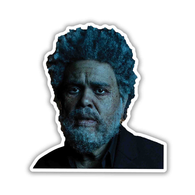Blue Dawn Portrait – The Weeknd Sticker