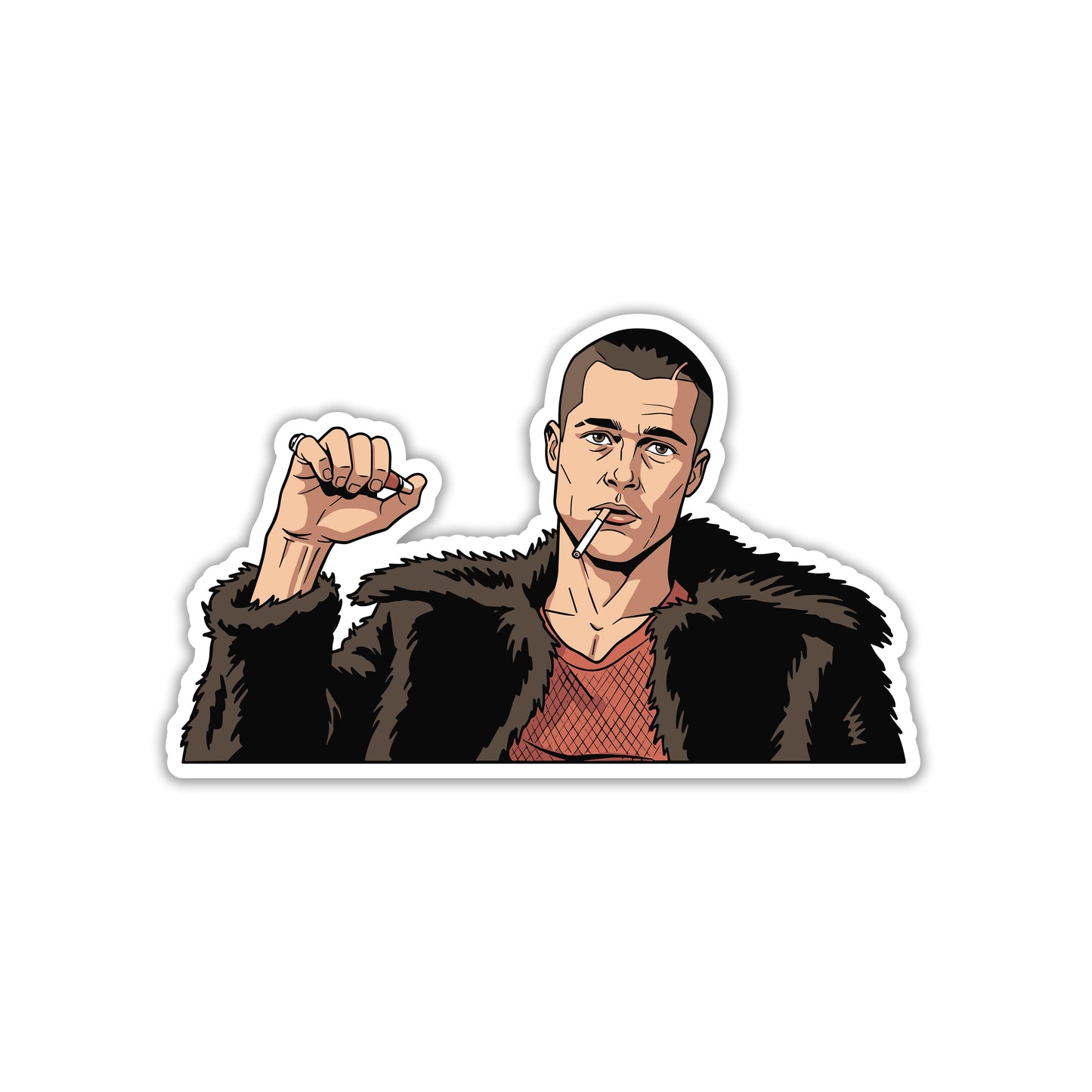 TYLER DURDEN - PROJECT MAYHEM COAT STICKER