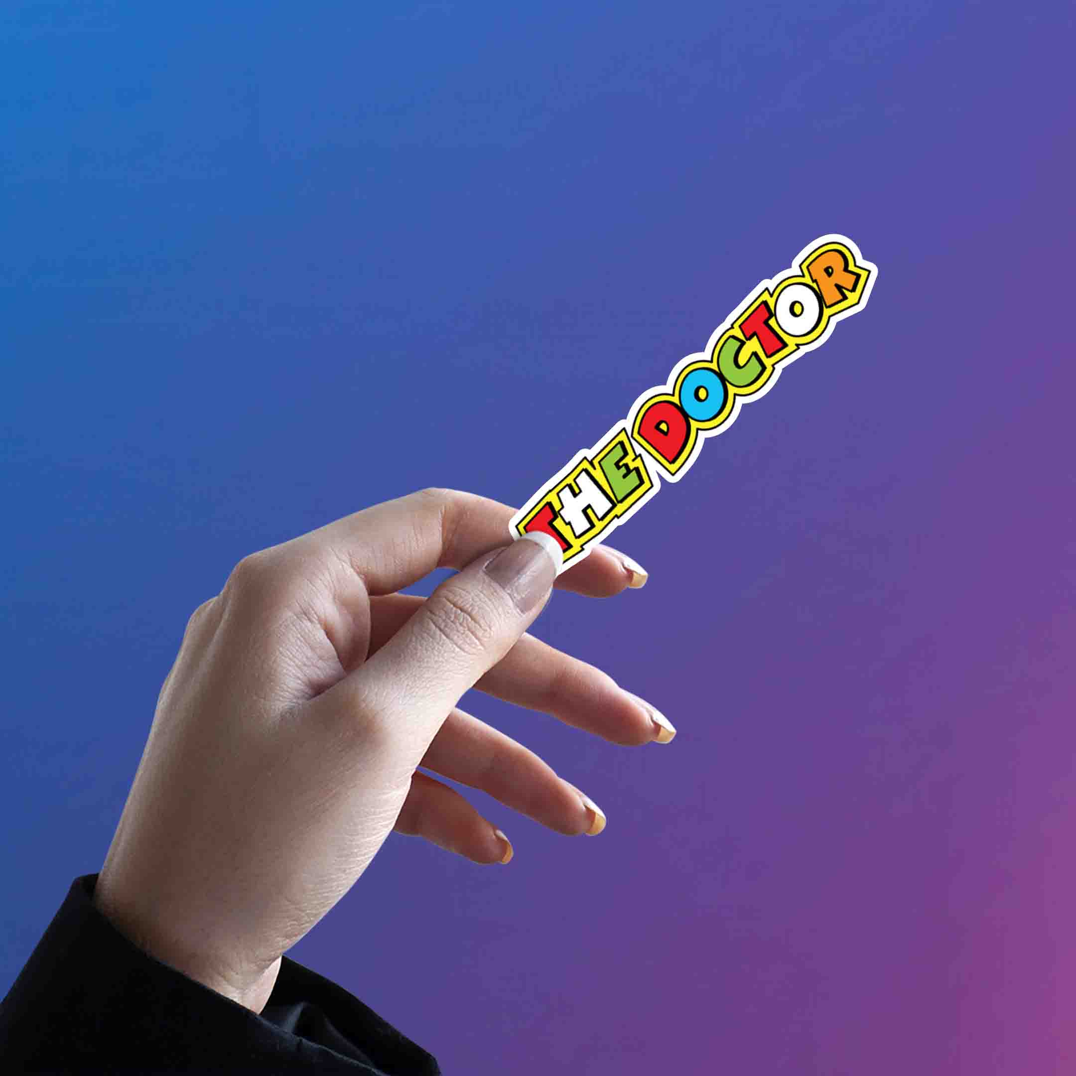 VELENTINO ROSSI STICKER - 8 - stickyfunk premium stickers