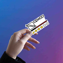 4:20 Joint Rating Bar Sticker