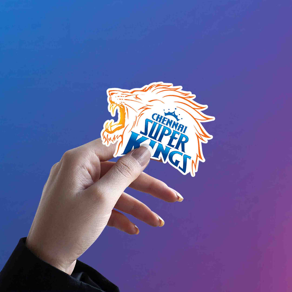 CSK LOGO STICKER - stickyfunk premium stickers