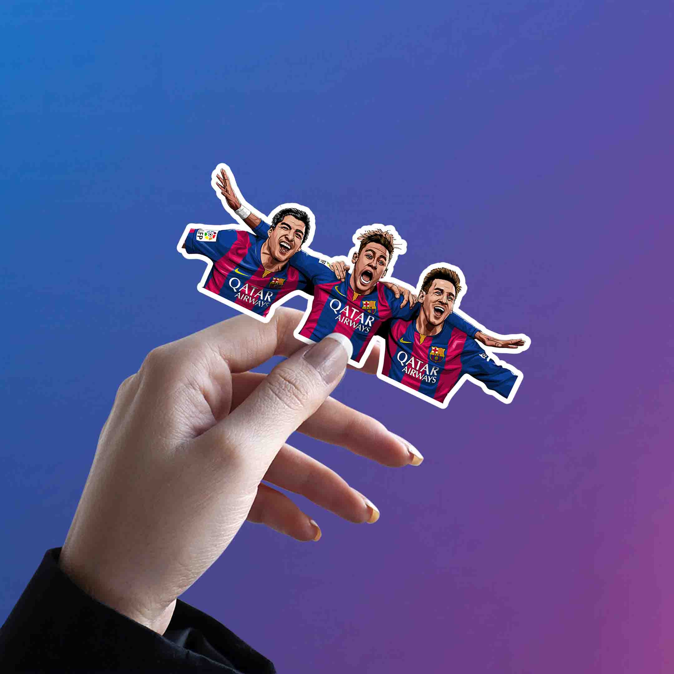 LIONEL MESSI 24 - stickyfunk premium stickers