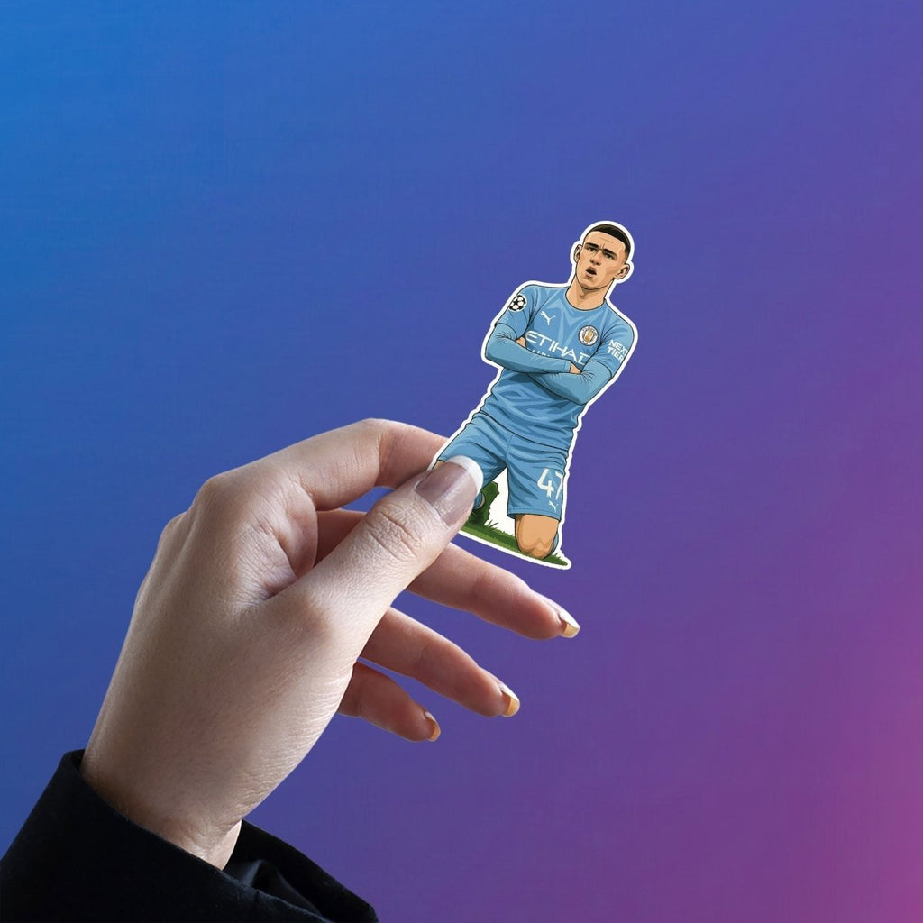 PHIL FODEN | MANCITY STICKER - 1 - stickyfunk premium stickers