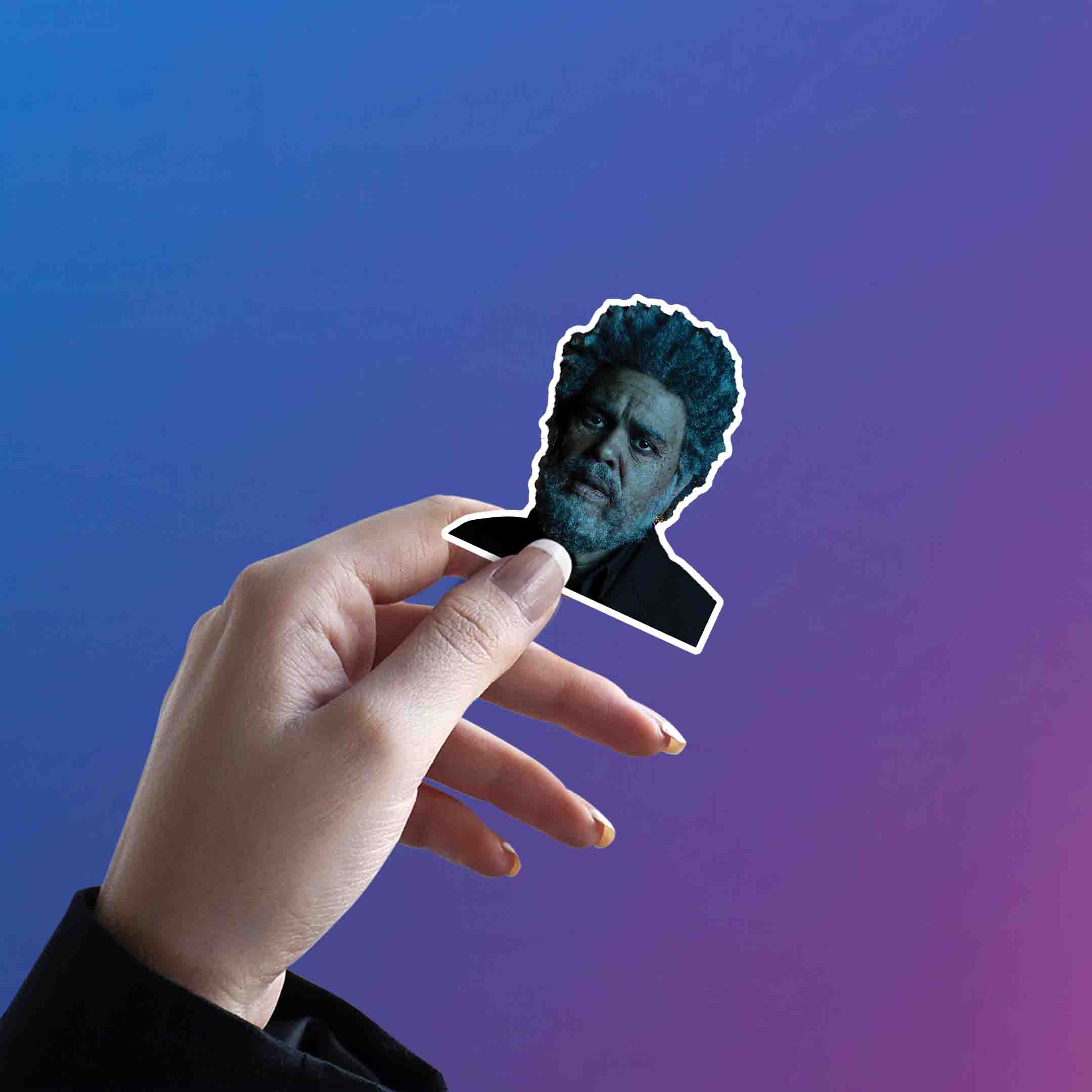 THE WEEKND - 9 - stickyfunk premium stickers