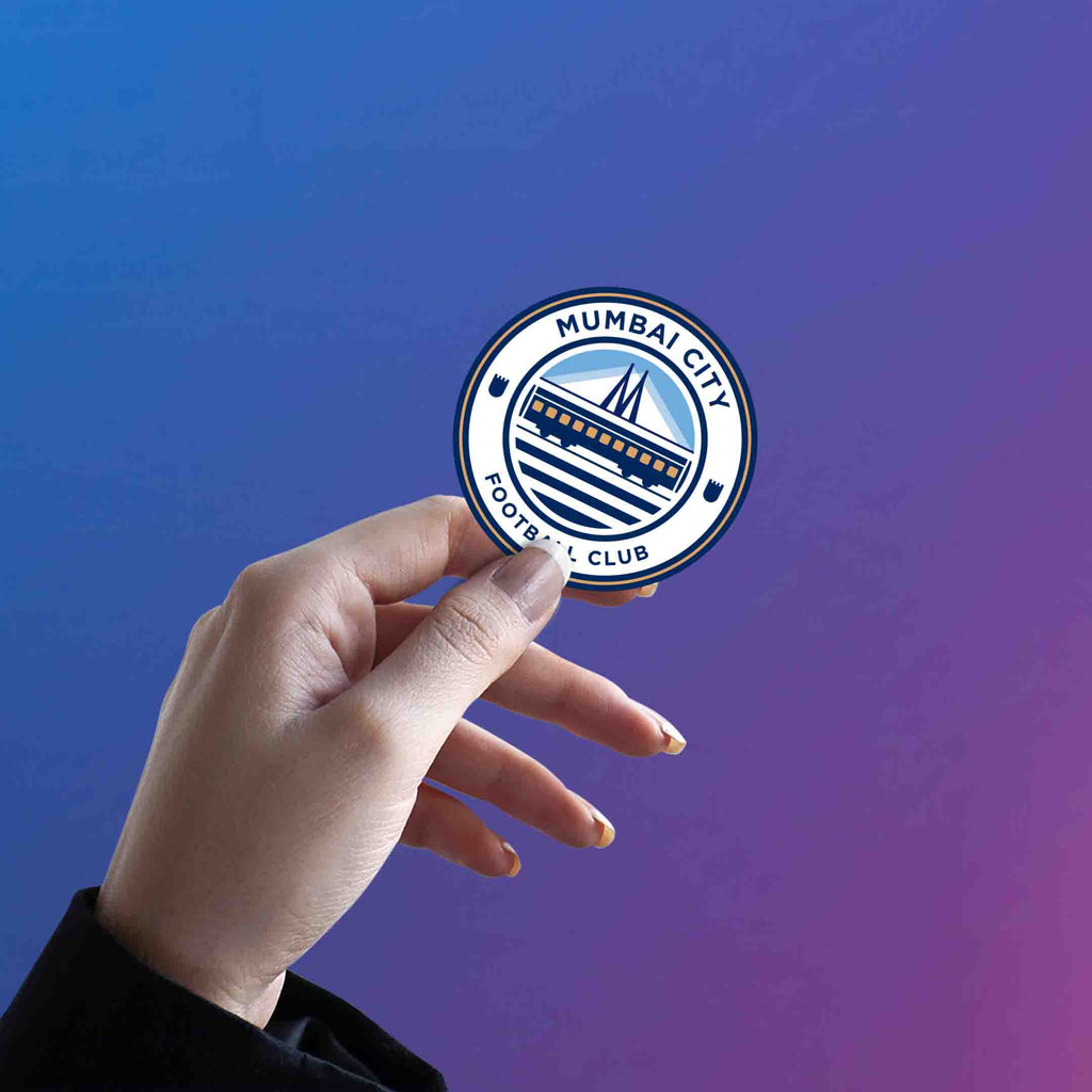 MUMBAI CITY FC LOGO STICKER - stickyfunk premium stickers