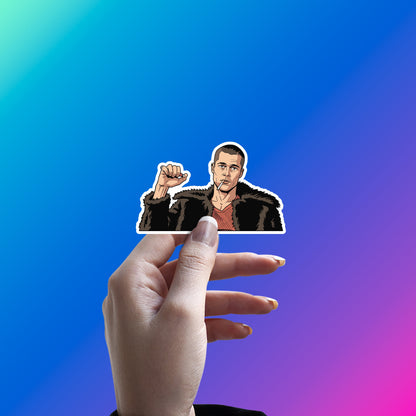 TYLER DURDEN - PROJECT MAYHEM COAT STICKER