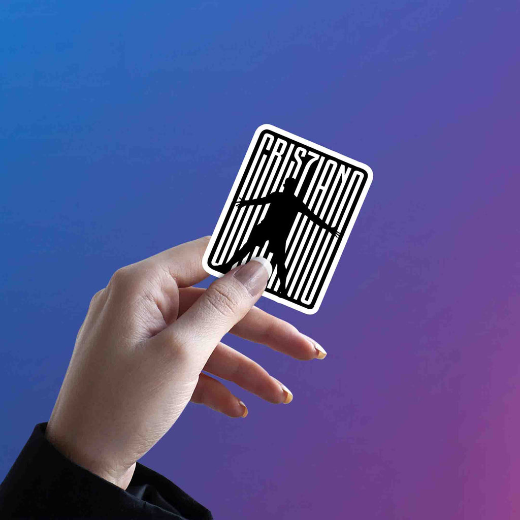 CRISTIANO RONALDO 18 - stickyfunk premium stickers