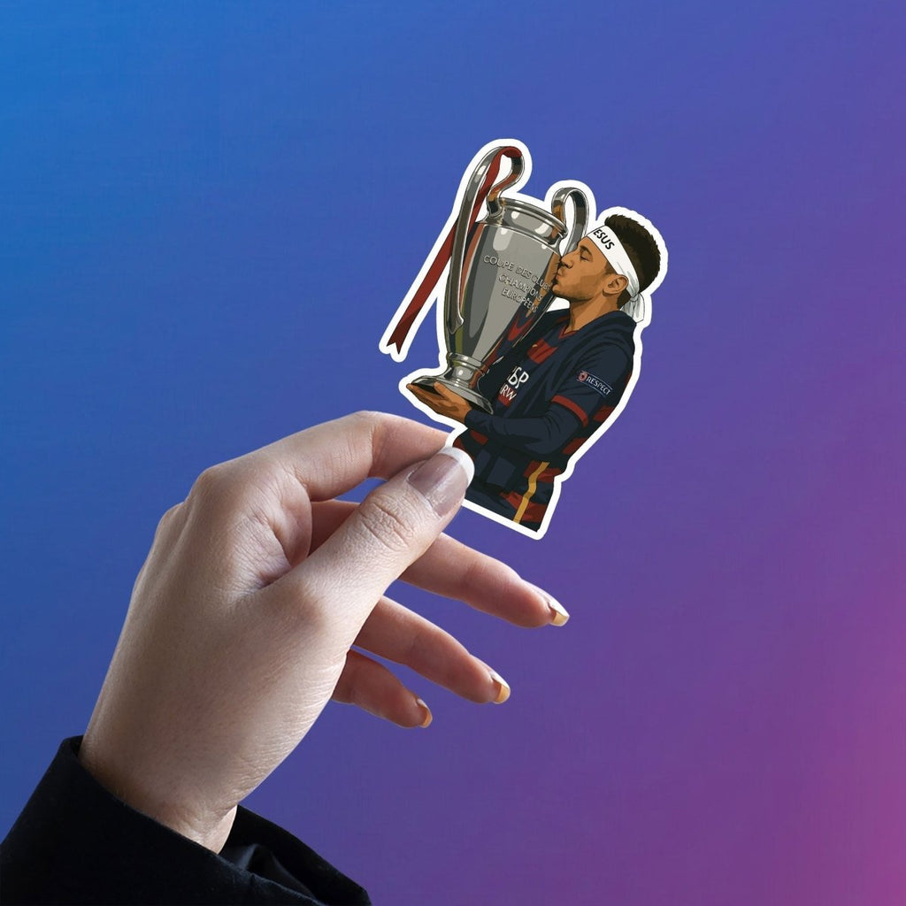 NEYMAR STICKER | BARCELONA - 4 - stickyfunk premium stickers